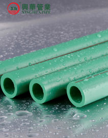 Tuyau aléatoire de copolymère de polypropylène vert/surface douce tuyau en plastique résistant à la chaleur